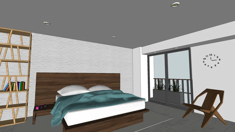 Modelo SketchUp (Estancia individual)