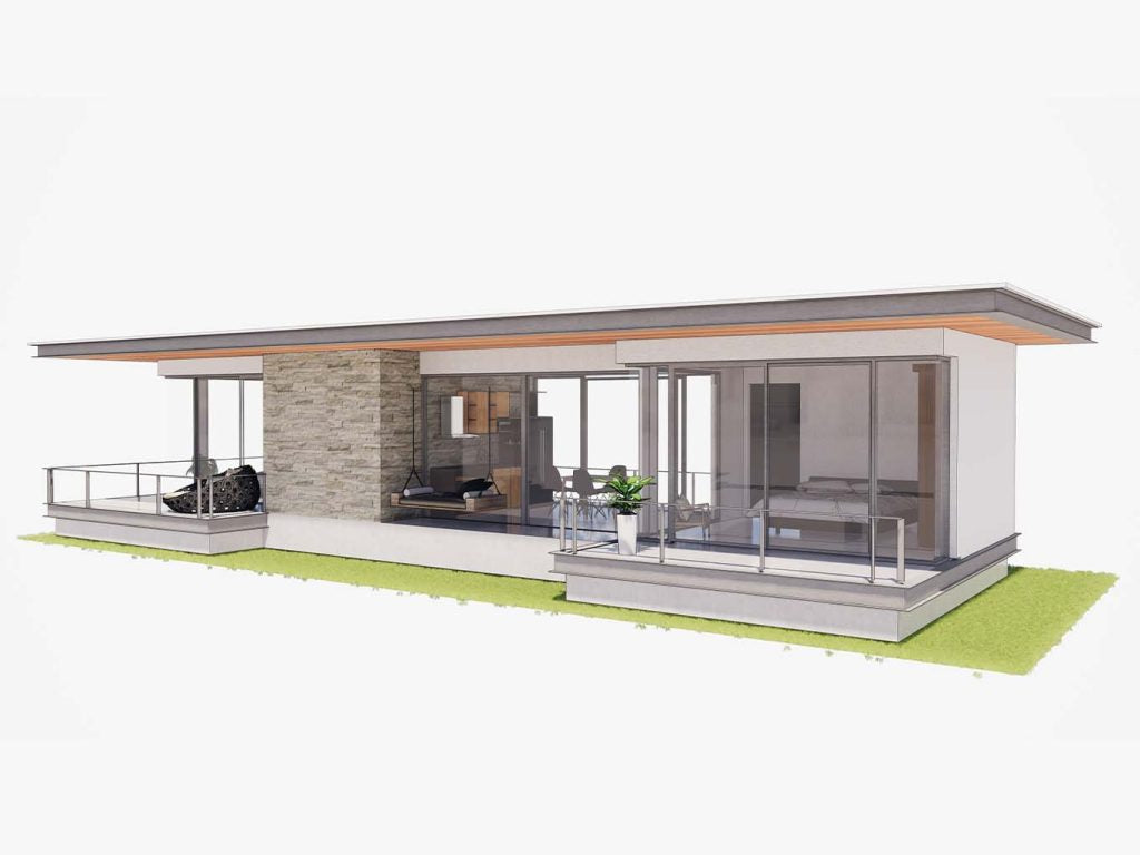 Modelo SketchUp (Vivienda completa)