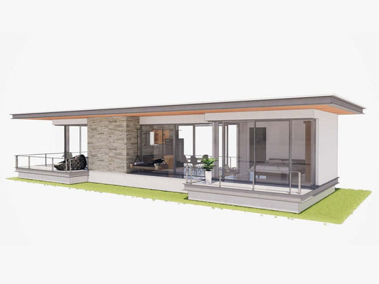 Modelo SketchUp (Vivienda completa)