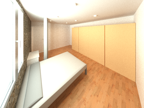 Render con modelo en 3D