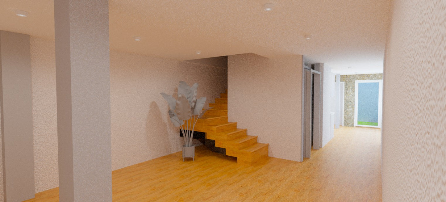 Animaciones y recorridos virtuales en video animados en los que se recorre un espacio (interior/exterior).